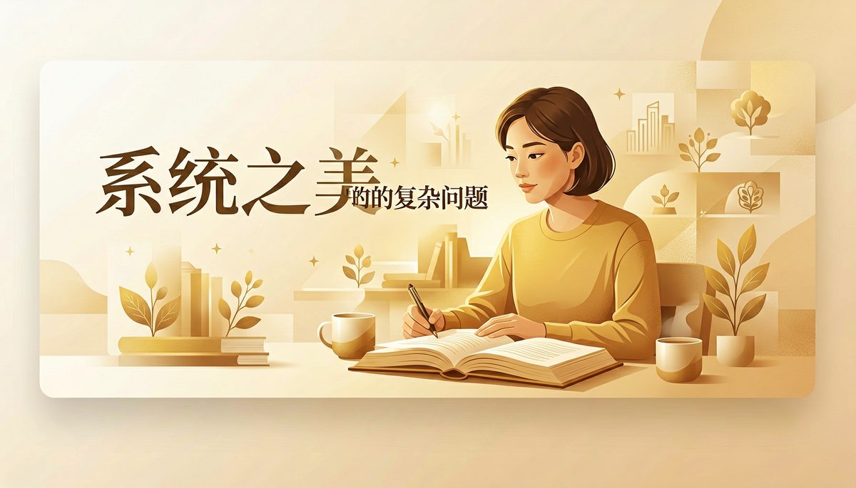 读书笔记《系统之美》,如何面对现实中的复杂问题